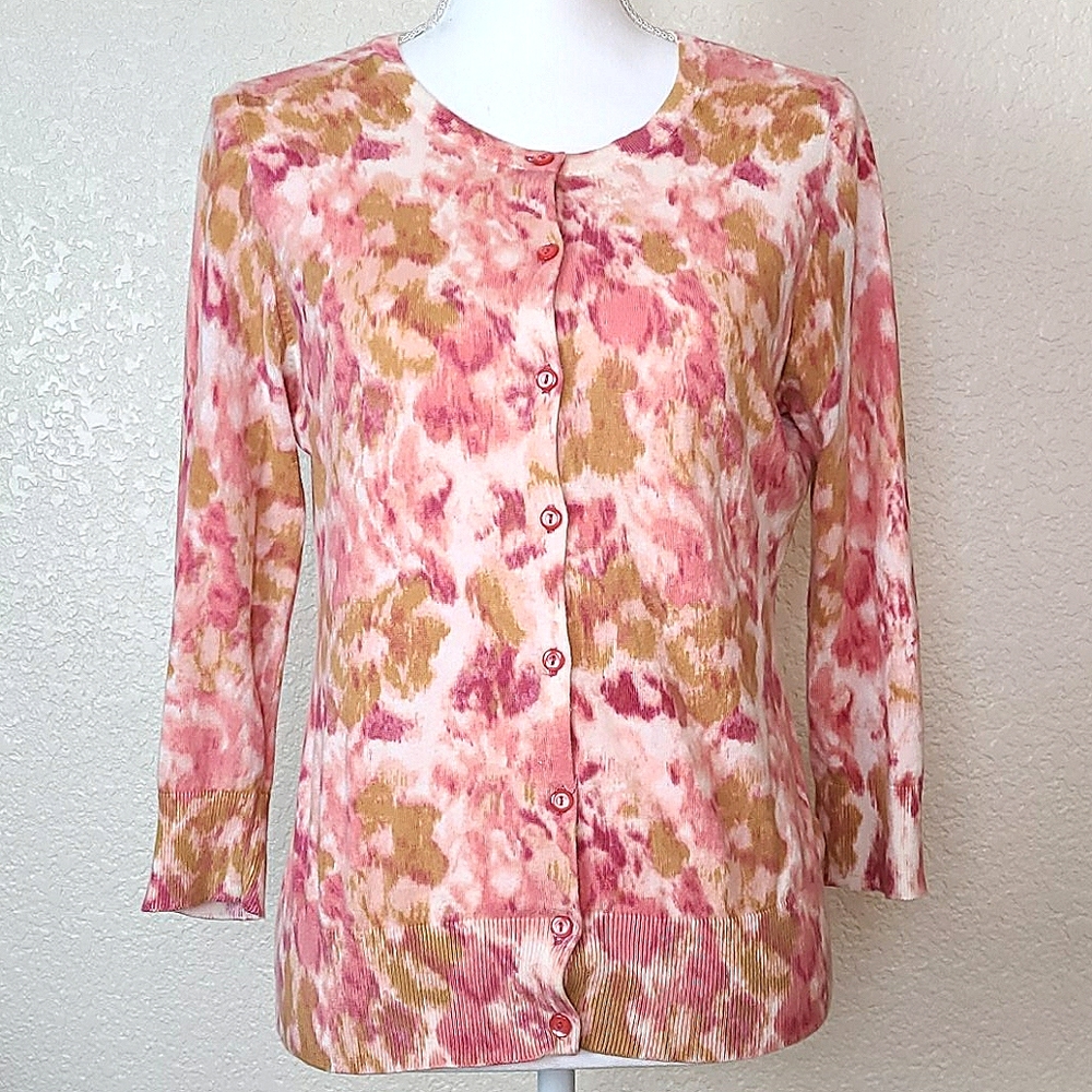 Caslon fine gauge cardigan, M